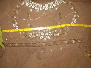 Embellished Brown Kurta