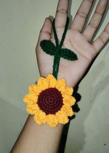 Sunflower Bag charm