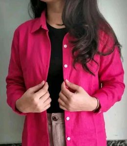 Vibrant Pink shirt