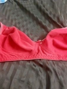 Comfortable Red Everyday Bra