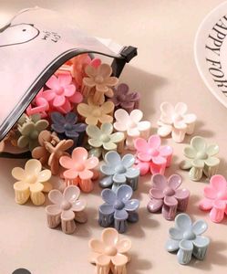 Cute Pastel Butterfly &amp; Bow Hair Claw Clips Set 6