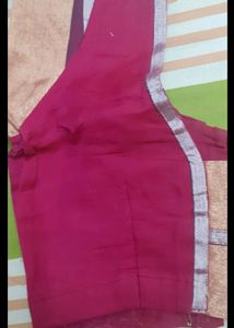 Purple Saree