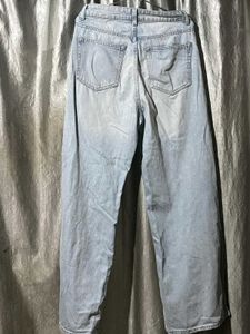 H&amp;M Light Wash Wide Leg Jeans