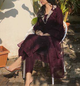 Elegant Embroidered Kurta Set