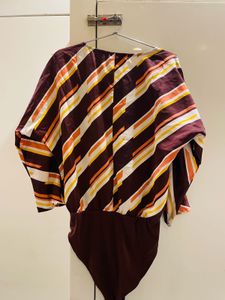 Retro Stripe Bodysuit