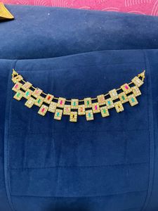 Stunning Multi-Color Gemstone Necklace