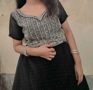 Elegant Black Ethnic lehenga