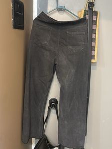 Gray Wide Leg Jeans