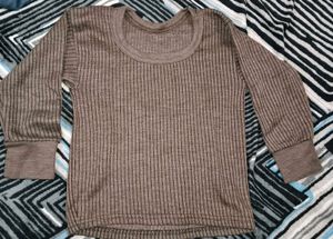 Cozy Striped Thermal Top