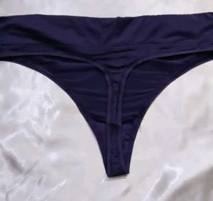 Navy Thong panty