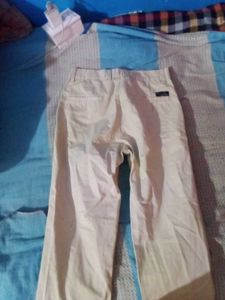 Neutral Beige Trousers