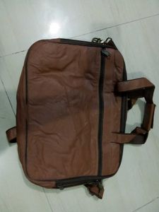 Classic 100%  genuine Leather office &amp; laptop  Bag