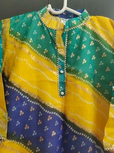 Yellow Kurta