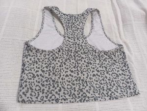 Leopard Print Racerback Tank Top