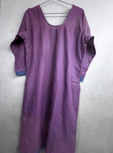 Beautiful Purple &amp; Teal Kurta Set