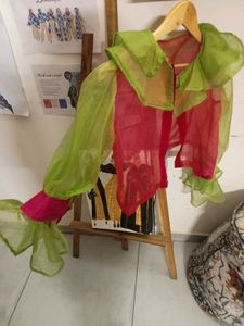 organza shrug