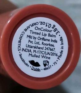 tinted lip balm