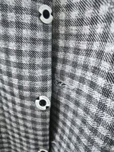 Gray Checkered Vest