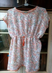 Floral Beach Top