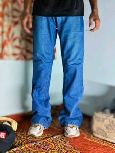 Neavy Blue Baggy Jeans Pant