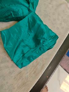Elegant Emerald Green Embroidered Gown