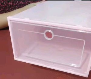 Plastic Shoe Storage Boxes (4 Colors)
