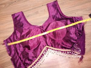 Stunning Purple Embroidered Lehenga Choli