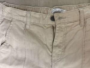 Beige Cargo Pants