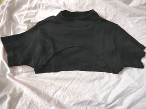 Korean 2 Piece Black Dress