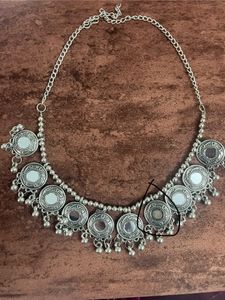 Oxidised Mirror Choker