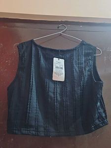 co ordset black skirt and top