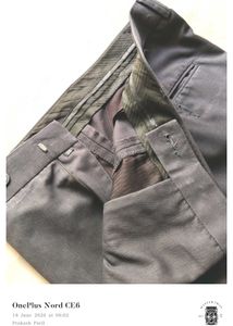 Hardly Used 36" Men's Formal Grey Trousers