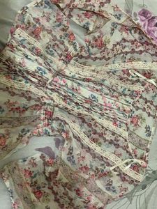 Beautiful Floral Print Ethnic top