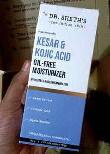 Dr. Sheth's kesar & Kojic Oil-Free Moisturizer