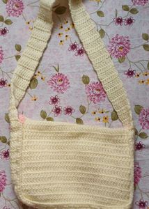 Crochet Strawberry Shoulder Bag