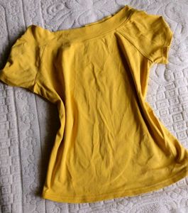 Mustard Baby Tee