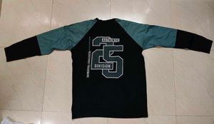 Men's Black &amp; Teal "25 Division" Sweatshirt