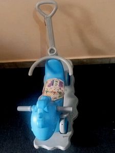 Kids' Hippo Rocking Ride-On Toy