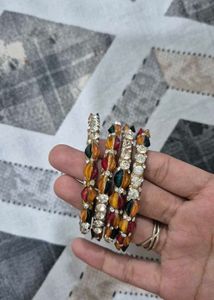Boho Beaded Stackable Bangles