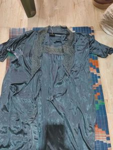 Elegant Nightgown & Robe Set