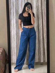 KOREAN DENIM TROUSERS