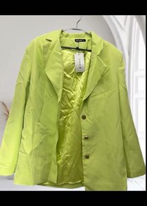 New Lime Green Blazer Set