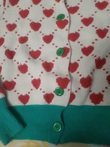 ❤️ Heart Print Pinterest Cardigan