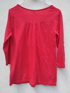 Bare denim y2k style top