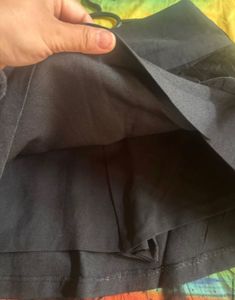 new with tags Black Tulle skort