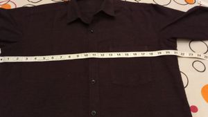 Beautiful Casual Unused Shirt - Wine Red