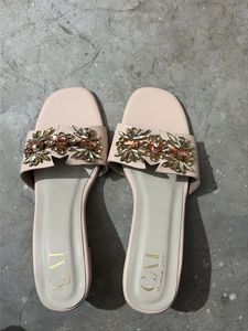 CAI: Embellished block Heels