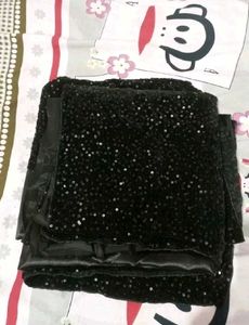 😱Model Trending Beautiful Black Saree 💕