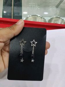 925 Silver Heavy Earings With Hallmark
