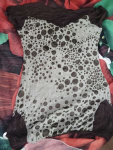 y2k Stylish Polka Dot Tunic Top